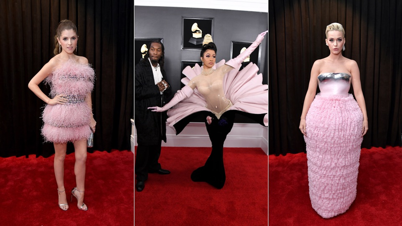 Illustration for article titled All the Furs, Sequins, and Chic Louche On the 61st Grammys Red Carpet